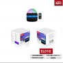 Luz escenario RGB 7 colores, DC5V/1A, 3W con mando