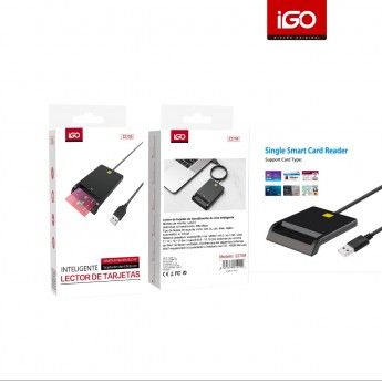 Lector de tarjeta inteligente con cable USB