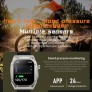 Z79 MAX Smart Watch, 2.1in Utra Thin HD Touch Screen Bluetooth Call IP68 Waterproof 460mAh