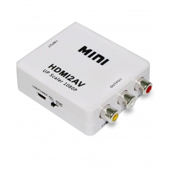 Adaptador Mini HDMI a AV conmutador Hdmi2av Hdmi a RCA, 3uni/paq